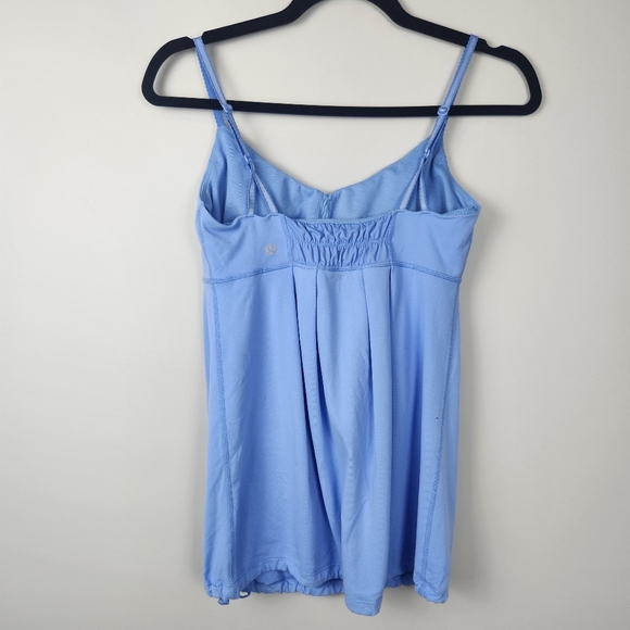Lululemon VTG Y2K Baby Doll Tank Baby Purple Blue Size 8 - Picture 2 of 8